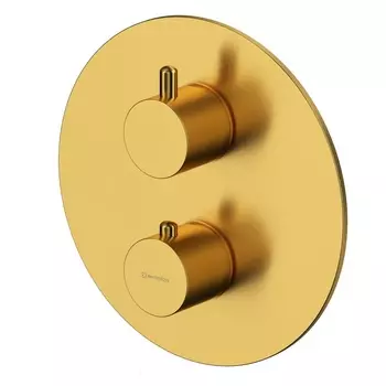 Смеситель для душа Whitecross Y Y1236GLB встраиваемый с термостатом, брашированное золото