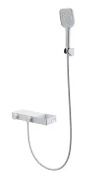 Смеситель для душа WONZON & WOGHAND WW-B2551-MW с термостатом, белый