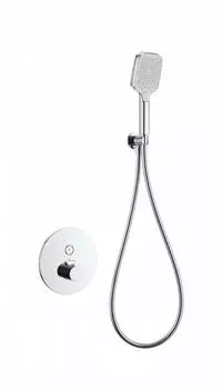 Смеситель для душа WONZON & WOGHAND WW-D1017-B-CR с термостатом, хром