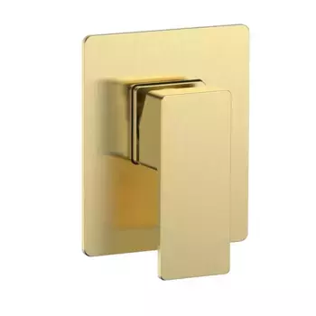 Смеситель для душа встраиваемый AQUAme Savona AQM8807BG золото шлифованное