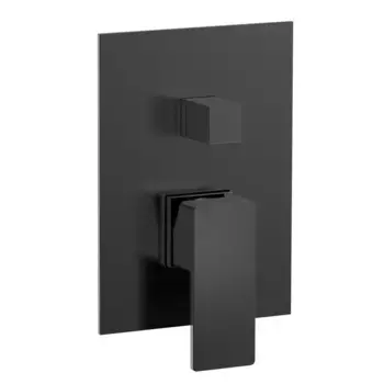 Смеситель для душа встраиваемый AQUAme Savona AQM8808MB черный матовый