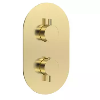 Смеситель для душа встраиваемый AQUAme Siena AQM8806BG золото шлифованное