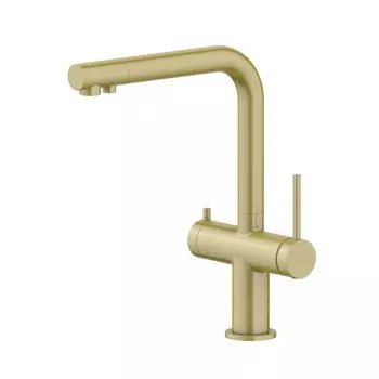 Смеситель для кухни Aquatek Европа AQ1385BG золото