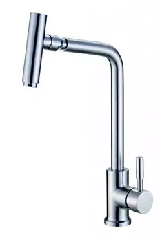 Смеситель для кухни BelBagno BB-LAM16-IN нержавеющая сталь