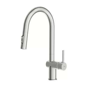 Смеситель для кухни Cersanit Brasko 64841 глянцевый хром