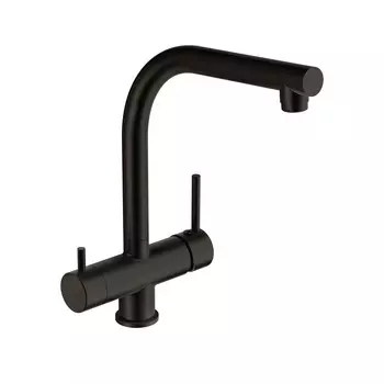 Смеситель для кухни Cersanit Crea A68223 черный