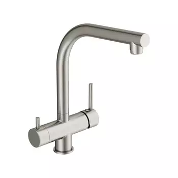 Смеситель для кухни Cersanit Crea A68224 сатин