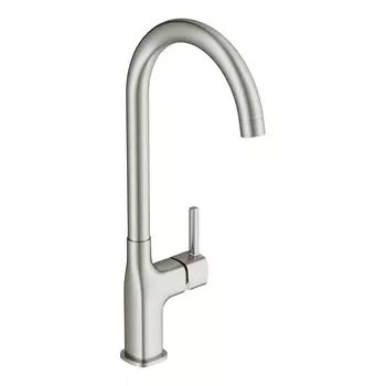 Смеситель для кухни Cersanit Elio A68260 сатин