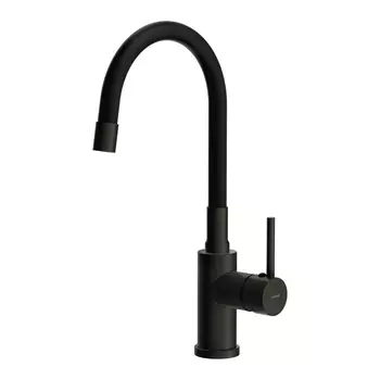 Смеситель для кухни Cersanit Melar 68234 черный матовый