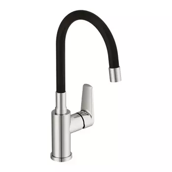 Смеситель для кухни Cersanit Moduo A64842 с гибким изливом хром