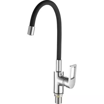 Смеситель для кухни Fashun A4253+B04 хром, черный