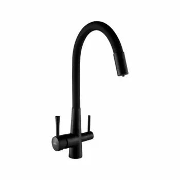 Смеситель для кухни Fashun A4362-7 черный