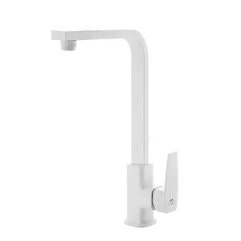 Смеситель для кухни Fashun A54010-8 белый