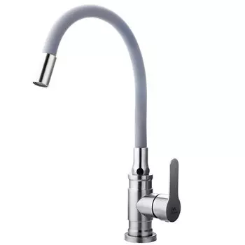 Смеситель для кухни Fashun A54401-12 сатин, серый