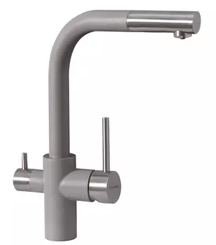 Смеситель для кухни Florentina Кристалл 333.32H.2123.305 грей