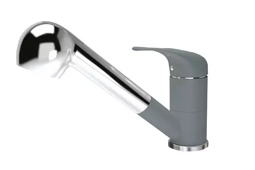 Смеситель для кухни Florentina Сигма 313.14L.1223.307 серый шелк