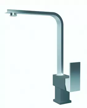 Смеситель для кухни Florentina Сильвер 313.15H.1123.307 серый шелк