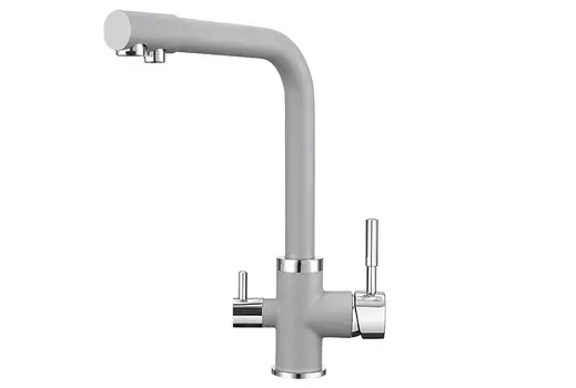 Смеситель для кухни Granula 2015, АЛЮМИНИУМ