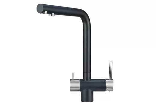 Смеситель для кухни Granula 2305, ШВАРЦ