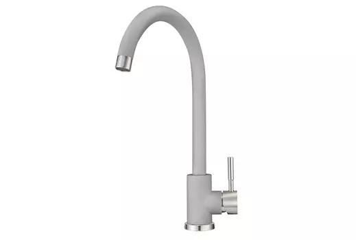 Смеситель для кухни Granula ST-4031, АЛЮМИНИУМ