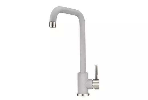 Смеситель для кухни Granula ST-4033, АЛЮМИНИУМ