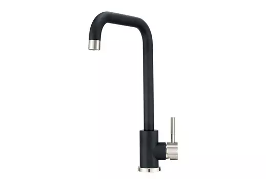 Смеситель для кухни Granula ST-4033, ШВАРЦ