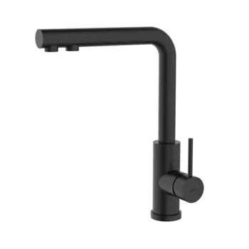 Смеситель для кухни Iddis Rule RULBLLFi05 черный матовый