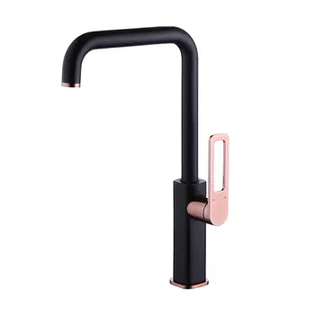 Смеситель для кухни Iddis Slide SLIBG00i05 черный матовый