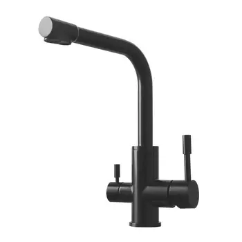 Смеситель для кухни Lemark Expert LM5061BLN черный