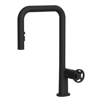 Смеситель для кухни Omoikiri Arita-SB-GB 4994355 с вытяжным изливом, графит