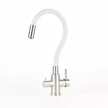 Смеситель для кухни Osgard Gron Gala 87383 белый