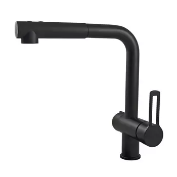 Смеситель для кухни Paffoni Ringo RIN295NO черный матовый