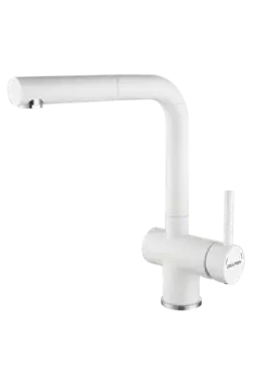 Смеситель для кухни Paulmark Dosse Do214418-431 белый матовый