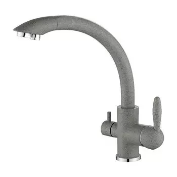 Смеситель для кухни Paulmark Essen Es213001-310 Серый