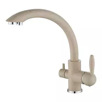Смеситель для кухни Paulmark Essen Es213001-328 Бежевый