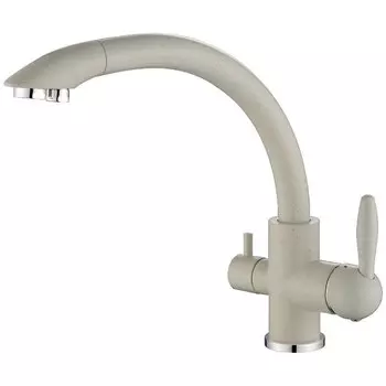 Смеситель для кухни Paulmark Essen Es213001-331 Белый