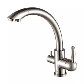 Смеситель для кухни Paulmark Essen Es213001-NI Никель