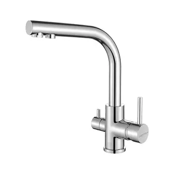 Смеситель для кухни Paulmark ESSEN Es213011-GR серый