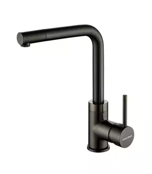 Смеситель для кухни Paulmark Honner Ho212018-GM Вороненая сталь