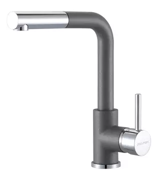 Смеситель для кухни Paulmark Kassel Ka214311-402 Серый металлик