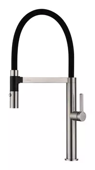 Смеситель для кухни Paulmark Leader Le214101-NI никель