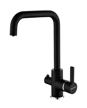 Смеситель для кухни Paulmark Logas Lo213021-308 Чёрный