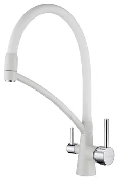 Смеситель для кухни Paulmark Siegen Si213111-331 Белый