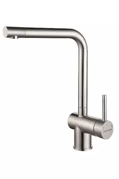 Смеситель для кухни Paulmark Spring Sp212067-SS нержавеющая сталь
