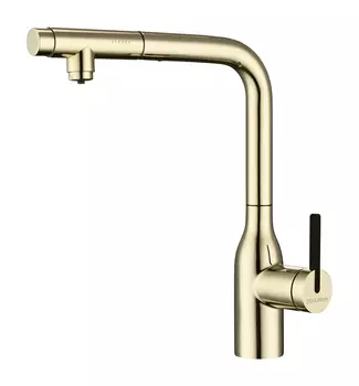 Смеситель для кухни Paulmark Viper Vi213105-G золото