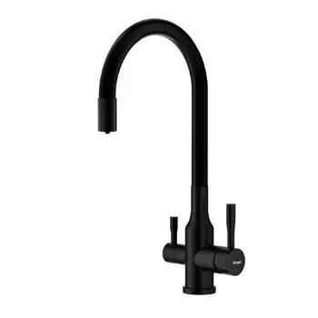 Смеситель для кухни Raglo R81 R81.64.06 черный, с подключением к фильтру