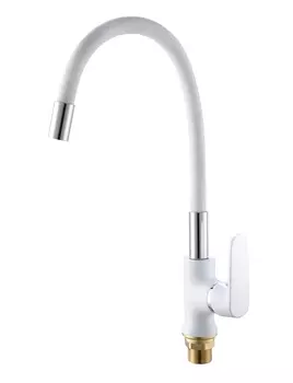 Смеситель для кухни РМС SL123W-016F-1 белый