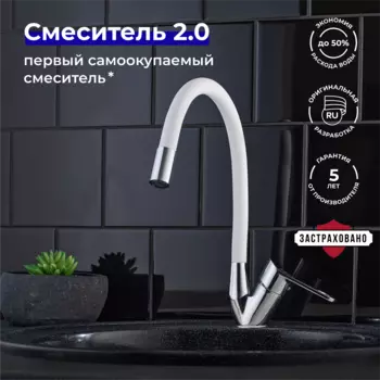 Смеситель для кухни РМС SL137W-016F хром