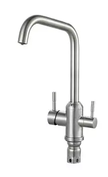 Смеситель для кухни РМС SUS124-017F-015 нержавеющая сталь