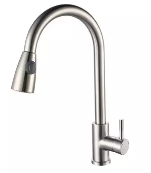 Смеситель для кухни РМС SUS124-017F-2 нержавеющая сталь